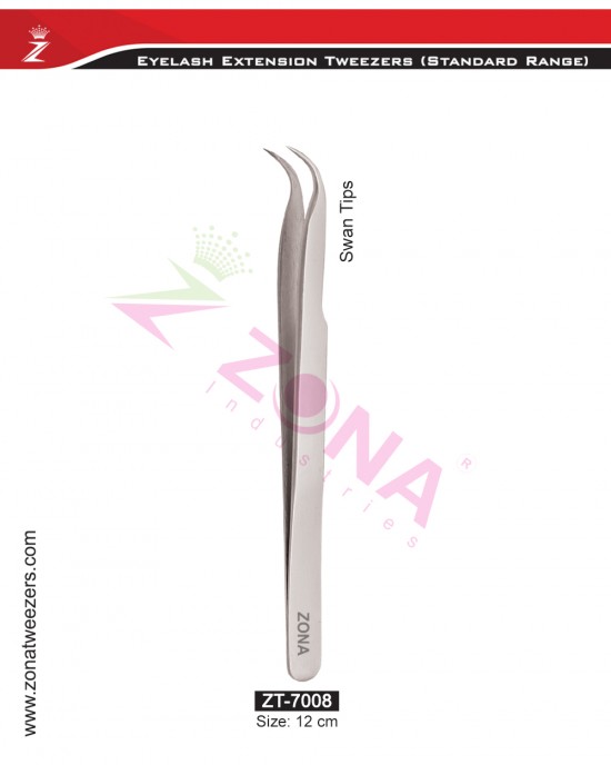 Swan Tips Eyelash Extension Tweezers