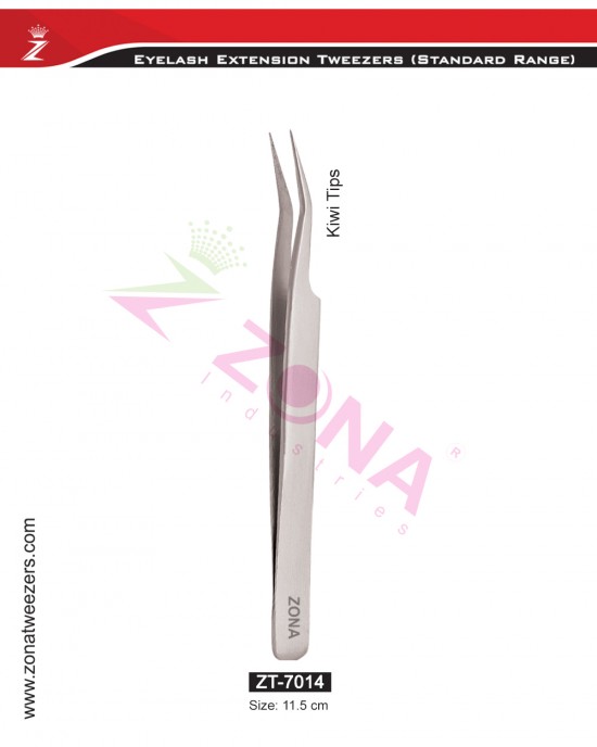 Kiwi Tips Eyelash Extension Tweezers