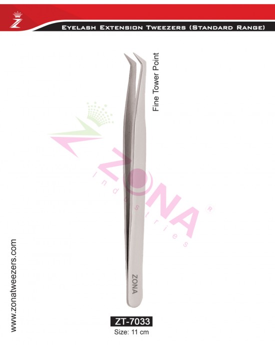 Fine Tower Point Eyelash Extension Tweezers