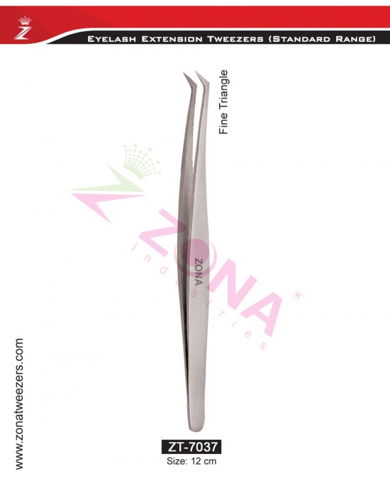 Fine Triangle Eyelash Extension Tweezers