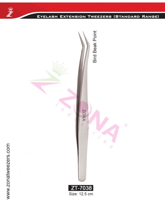 Bird Beak Point Eyelash Extension Tweezers