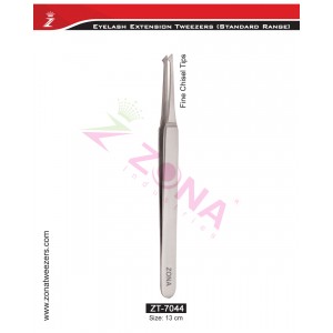 Fine Chisel Tips Eyelash Extension Tweezers