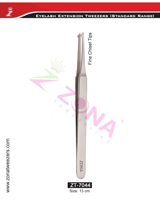 Fine Chisel Tips Eyelash Extension Tweezers