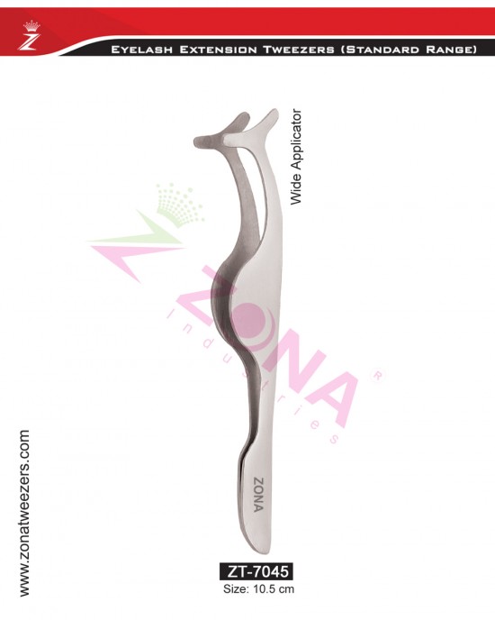 Wide Applicator Eyelash Extension Tweezers